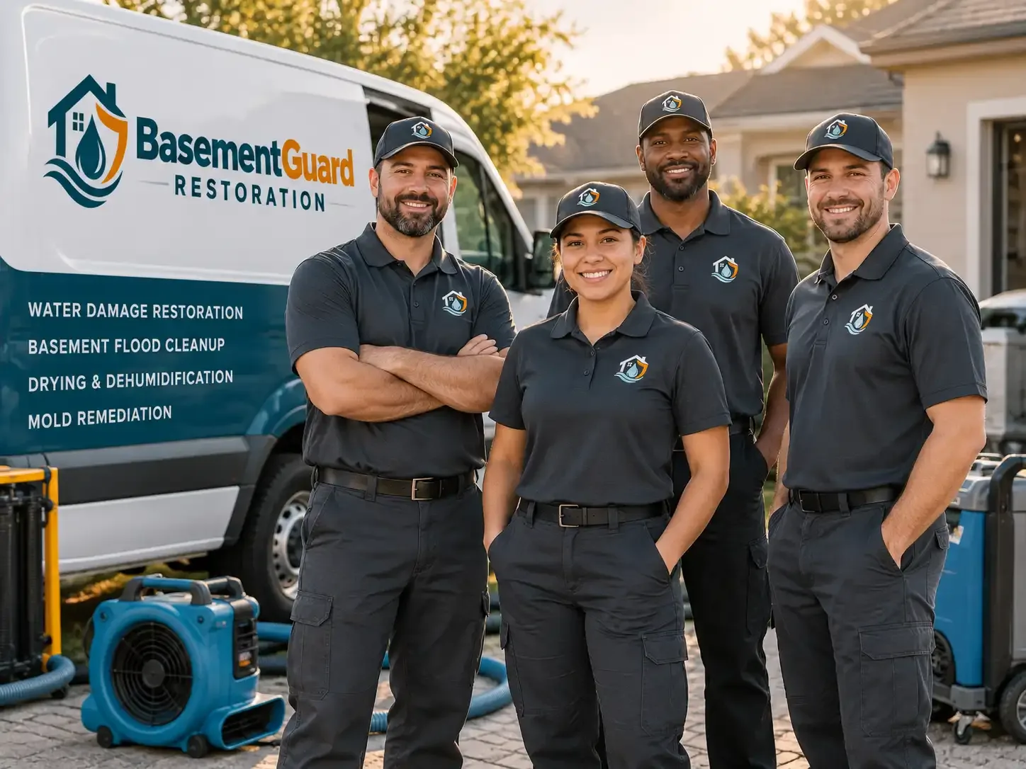 Basement Water Damage Restoration company in Pleasant Hill, IL